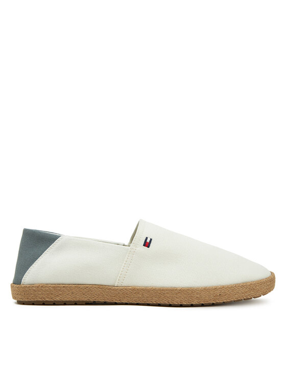 Espadrile Tommy Hilfiger FM0FM05353 Écru