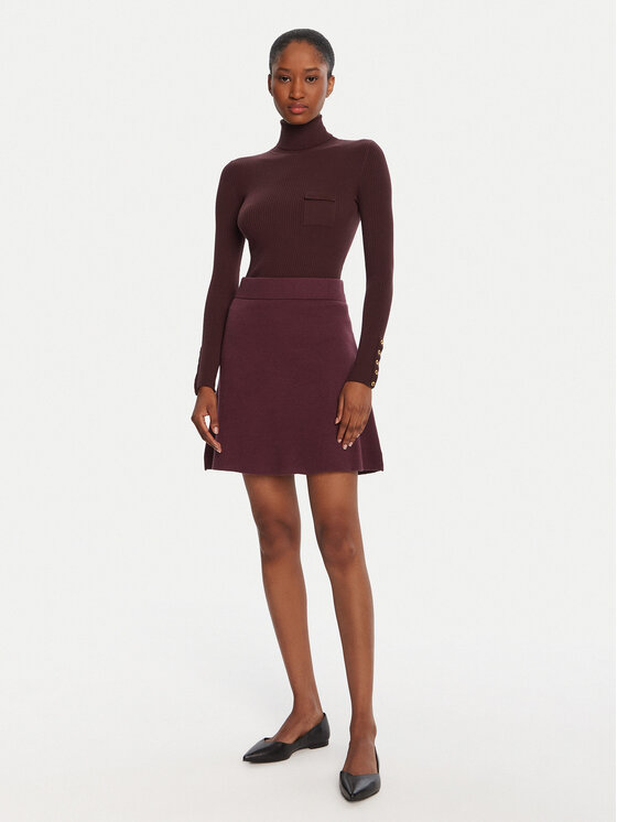 Vero Moda Vero Moda Mini sukně Saba 10325944 Fialová Regular Fit