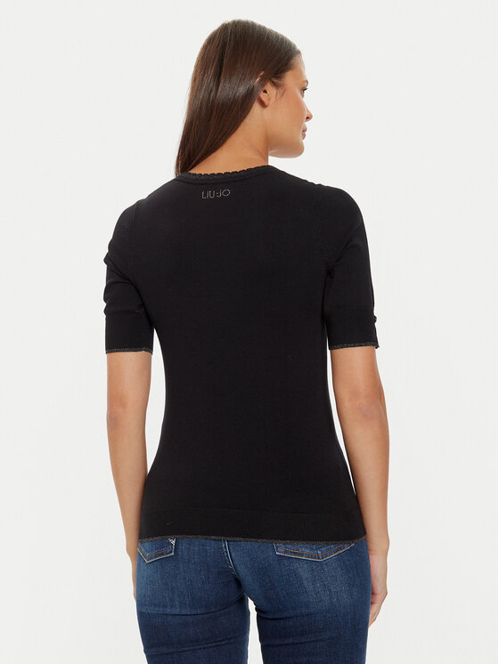 Liu Jo Liu Jo Bluse WF4010 MS49I Schwarz Regular Fit