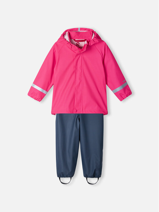 Reima Reima Set de ploaie Tihku 5100021A Roz Regular Fit