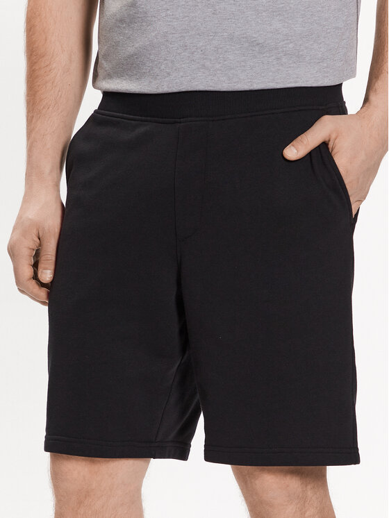 Skechers Skechers Pantaloncini sportivi Skechers Explore Short Nero Regular Fit