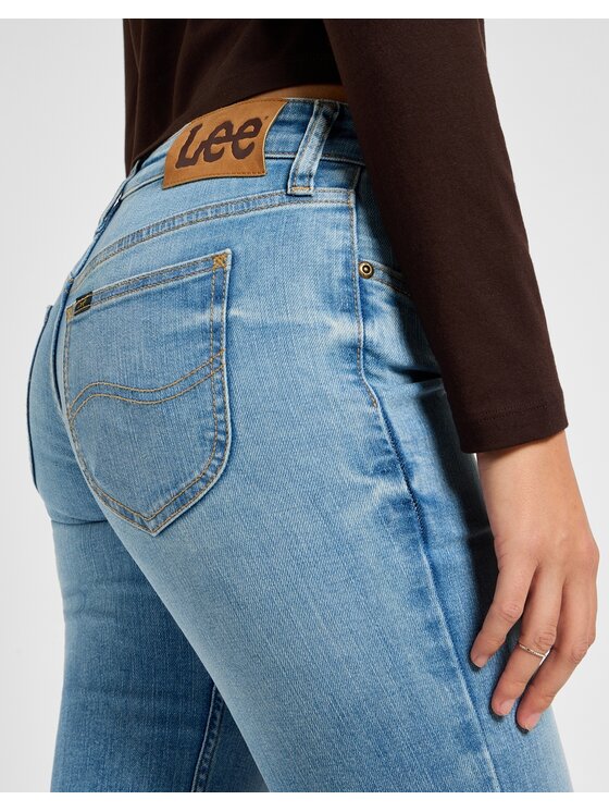 Lee Lee Jeansy Jessica Niebieski Bootcut Fit