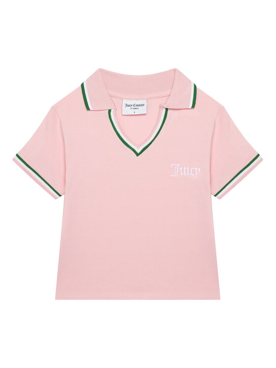 Juicy Couture Juicy Couture Polo majica JCWCT225355 Roza Regular Fit