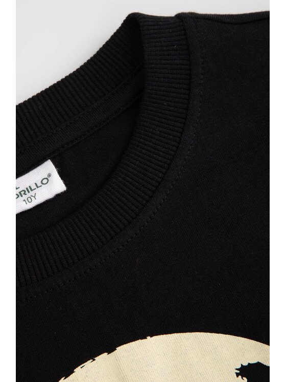 Coccodrillo Coccodrillo T-Shirt WC6143101FBJ-021 Czarny Regular Fit
