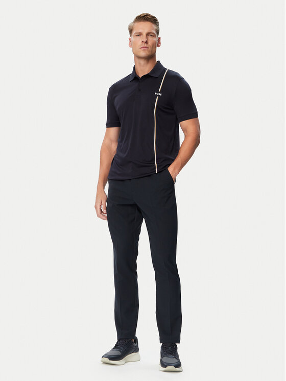 BOSS BOSS Polo Game 3 50563363 Granatowy Regular Fit