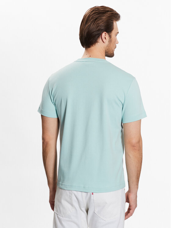 Calvin Klein Calvin Klein T-särk Micro Logo Interlock T-Shirt K10K109894 Sinine Regular Fit