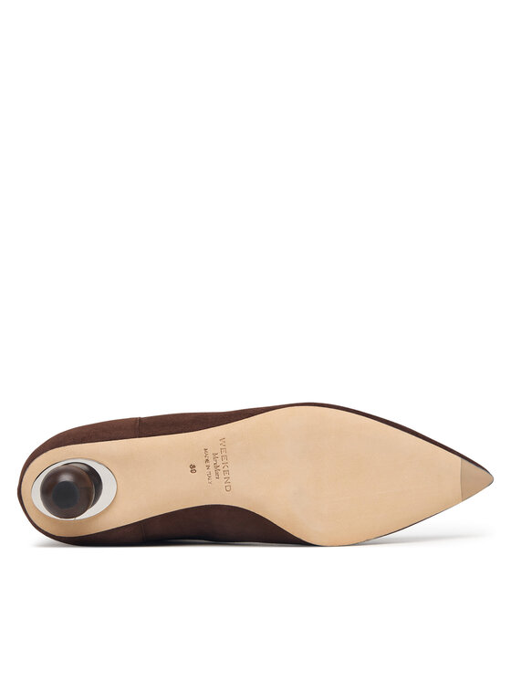 Weekend Max Mara Weekend Max Mara Saapad Wkacapanna 2625796014 Tumepruun