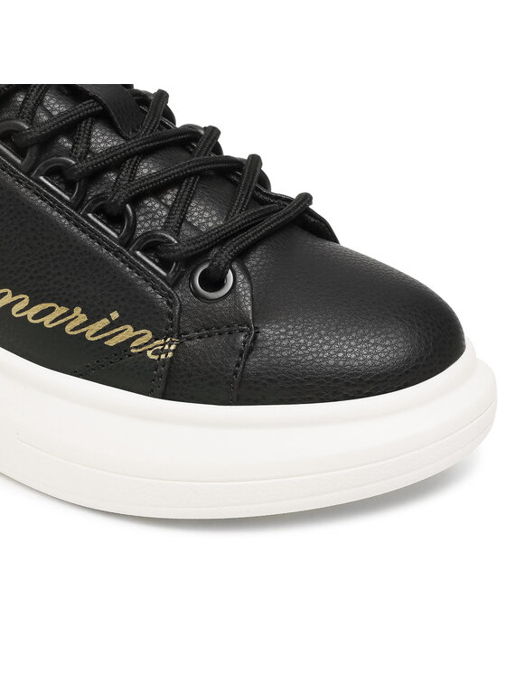 Blumarine Sneakersy E07WBSEF Czarny Modivo.pl