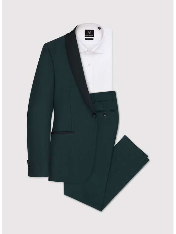 Pako Lorente Pako Lorente Marynarka P23SP-3S-001 Zielony Slim Fit