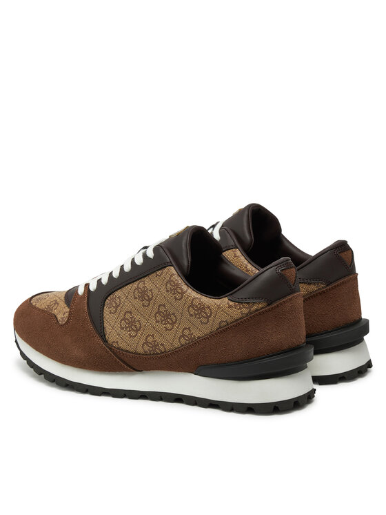 Guess Guess Sneakersy FMPARO ELL12 Brązowy