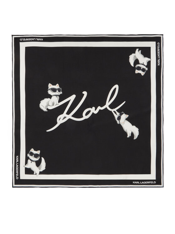 KARL LAGERFELD KARL LAGERFELD Chusta B1W33083 Czarny