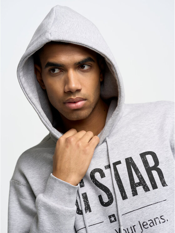 BIG STAR BIG STAR Bluza ashlyno_901 Szary Regular Fit