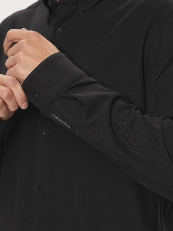 Calvin Klein Calvin Klein Cămașă K10K113311 Negru Regular Fit