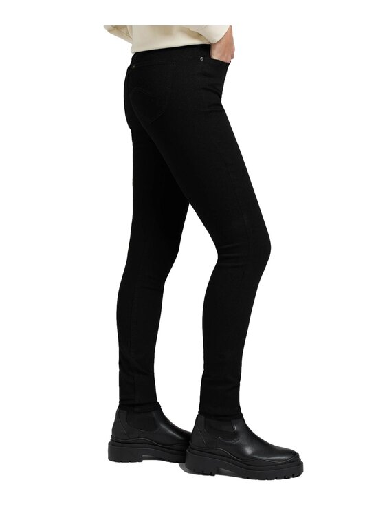 Lee Lee Jeansy L626SH47 Czarny Skinny Fit