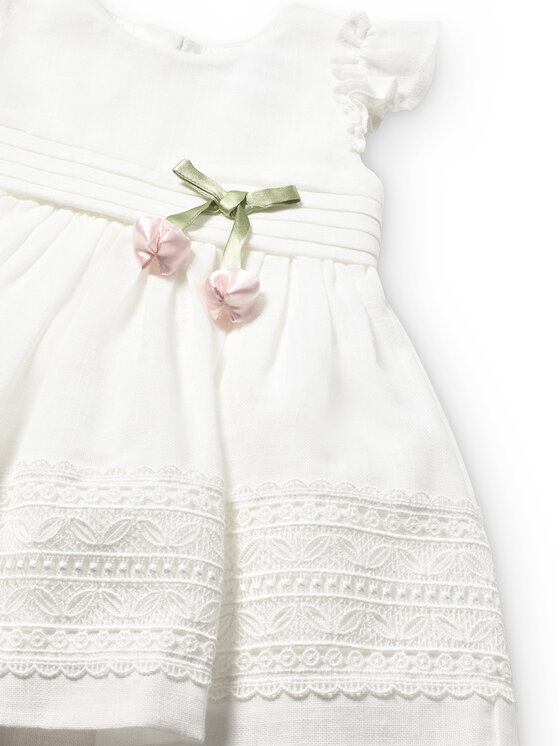 Mayoral Mayoral Elegantes Kleid 1907 Écru Regular Fit