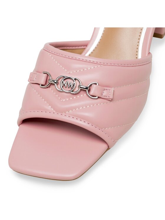 Nine West Nine West Klapki 123AL0687 Różowy