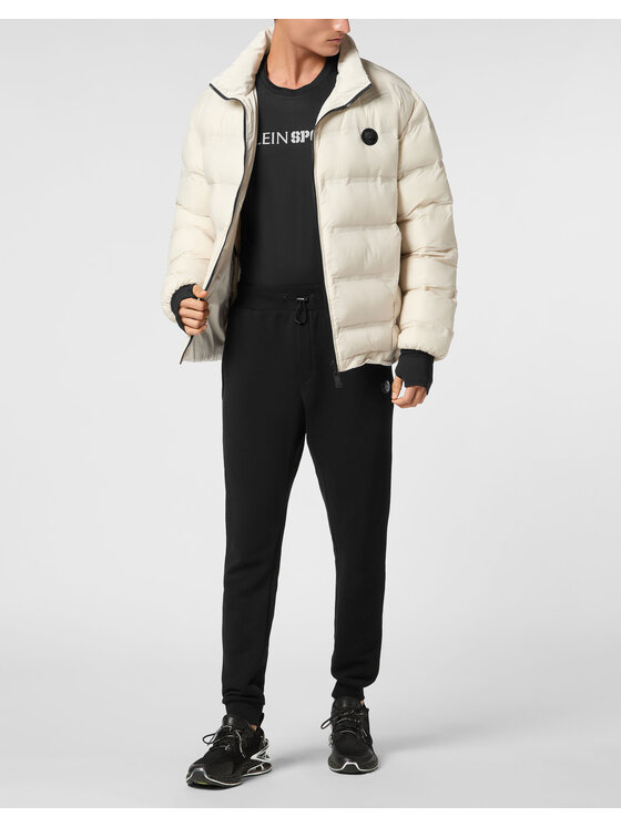 Plein Sport Plein Sport Kurtka puchowa 23109 Szary Regular Fit
