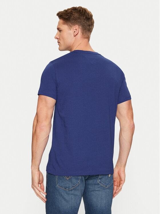 Tommy Hilfiger Tommy Hilfiger T-särk Tommy Logo MW0MW11797 Tumesinine Regular Fit