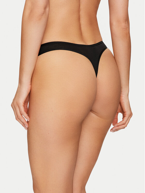 Calvin Klein Underwear Calvin Klein Underwear Σετ 3 τεμάχια στρίνγκ 000QD5217E Μαύρο