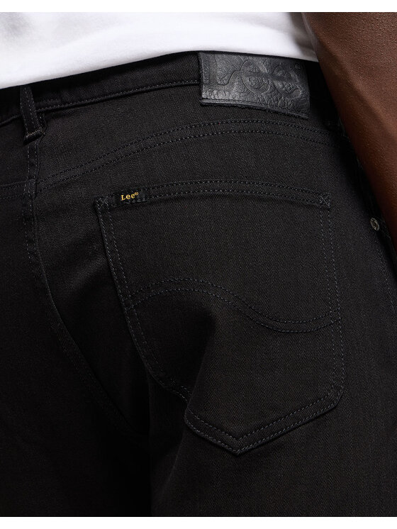 Lee Lee Jeansy 5401139192591 Czarny Regular Fit