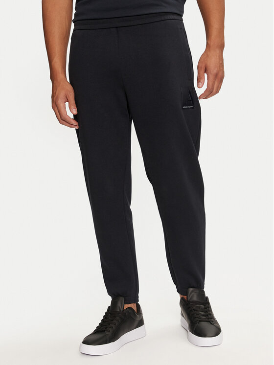 Armani Exchange Armani Exchange Spodnji del trenirke 6DZPJA ZJNKZ 1510 Mornarsko modra Regular Fit
