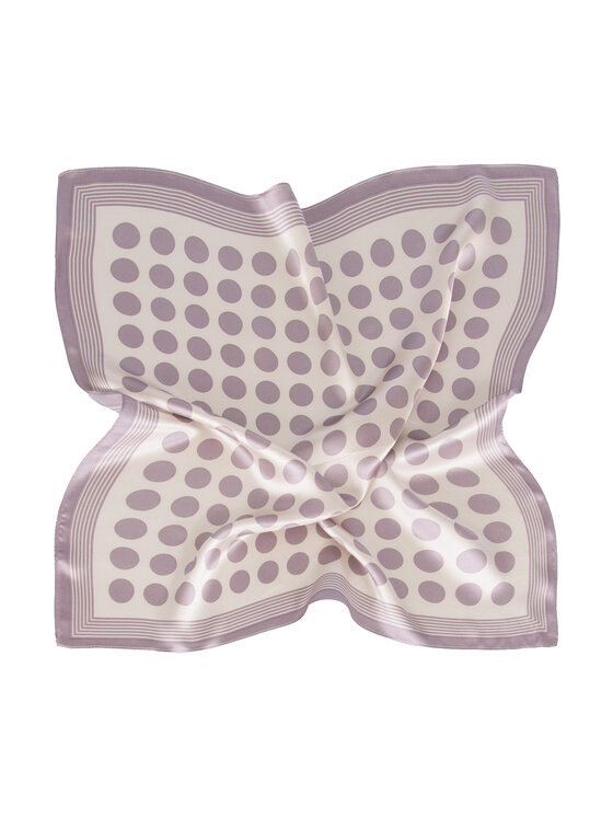 ALLORA BE UNIQUE ALLORA BE UNIQUE Foulard jedwabna w grochy Viola