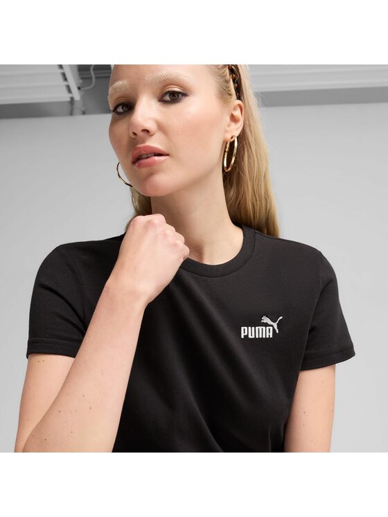 Puma Puma T-Shirt  Ess Small No.1 Logo Tee 682372 Czarny Regular Fit