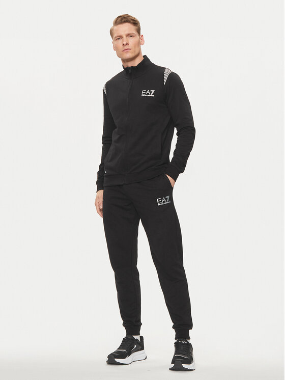 EA7 Emporio Armani EA7 Emporio Armani Tepláková souprava 3DPV55 PJLIZ 1200 Černá Regular Fit