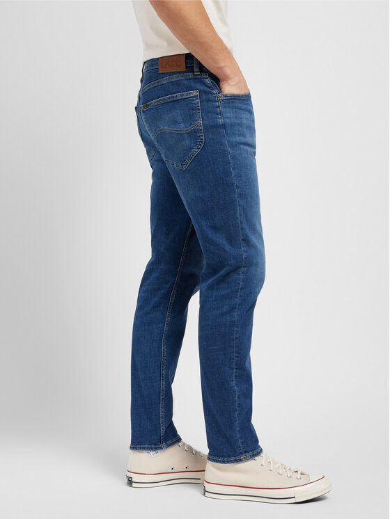 Lee Lee Jeansy AUSTIN Niebieski Straight Fit