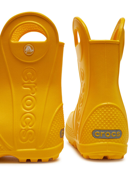 Crocs Crocs Kalosze Handle It Rain Boot T 211056 Żółty