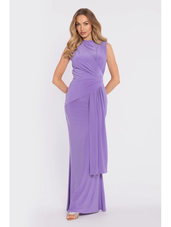 Made of Emotion Made of Emotion Abito da cocktail M913 Viola chiaro Slim Fit