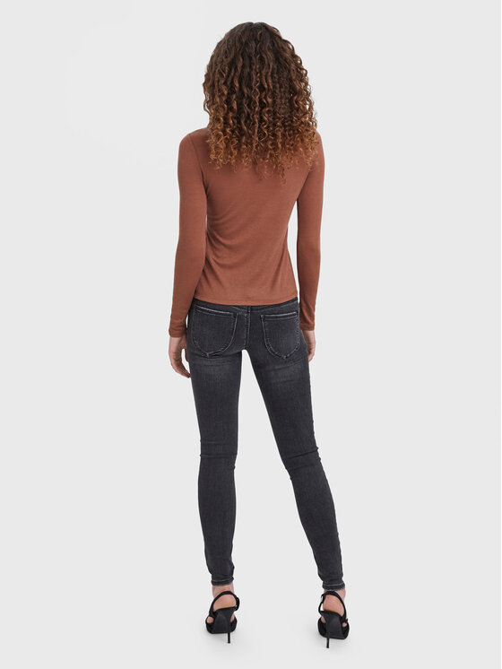 Vero Moda Vero Moda Dolcevita Mella 10271620 Marrone Regular Fit