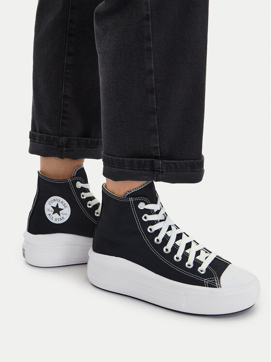 Converse Converse Кеди Chuck Taylor All Star Move Platform 568497C Чорний