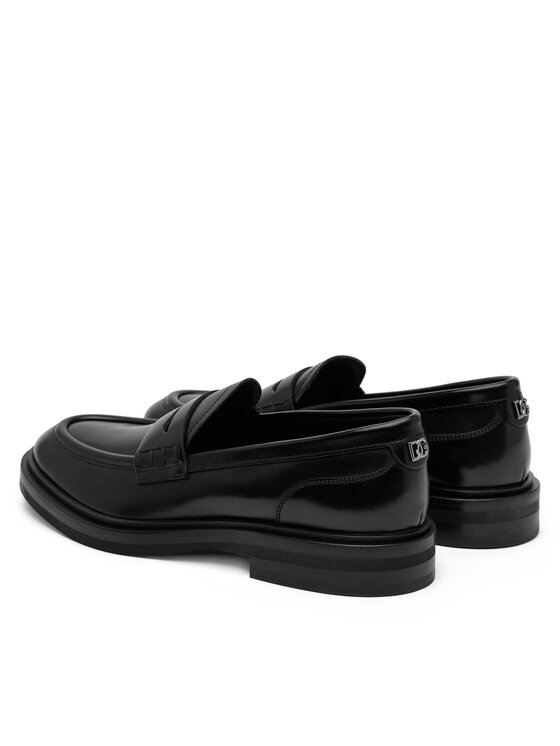 Dolce&Gabbana Dolce&Gabbana Mokasíny CM0078 A1203 Čierna