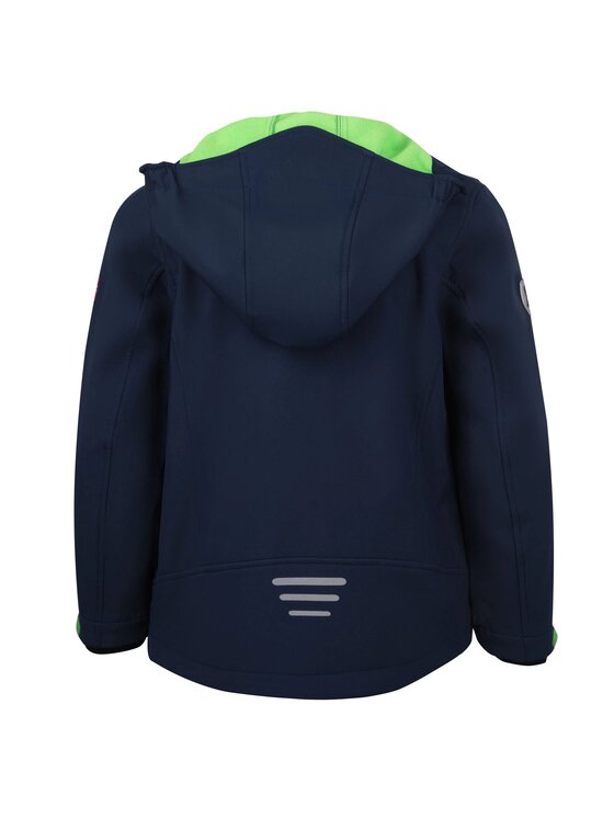 Trollkids Trollkids Kurtka softshell 161-120 Granatowy Regular Fit