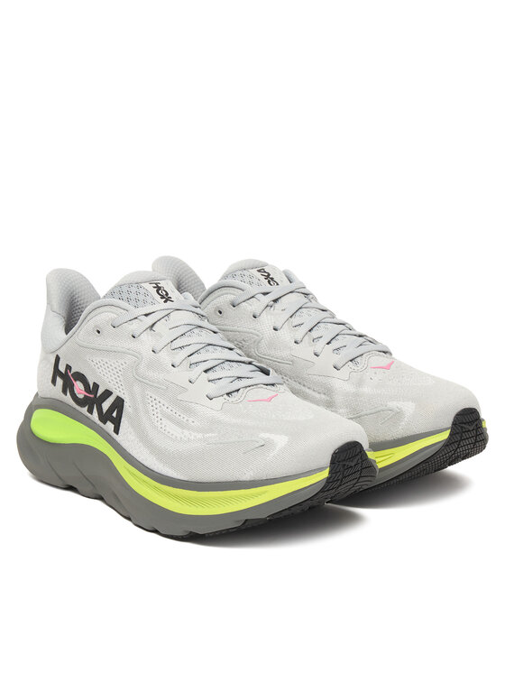 Hoka Hoka Buty do biegania Clifton 10 1162030 Szary
