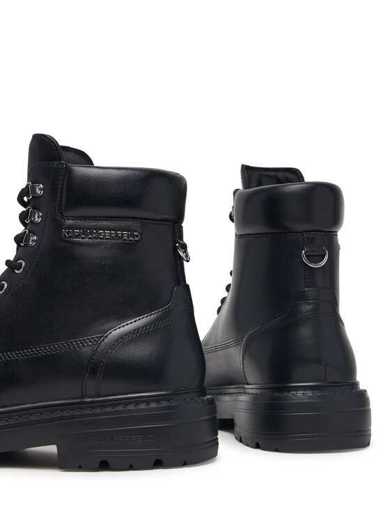 KARL LAGERFELD KARL LAGERFELD Μποτίνια Miles KL10250 Μαύρο