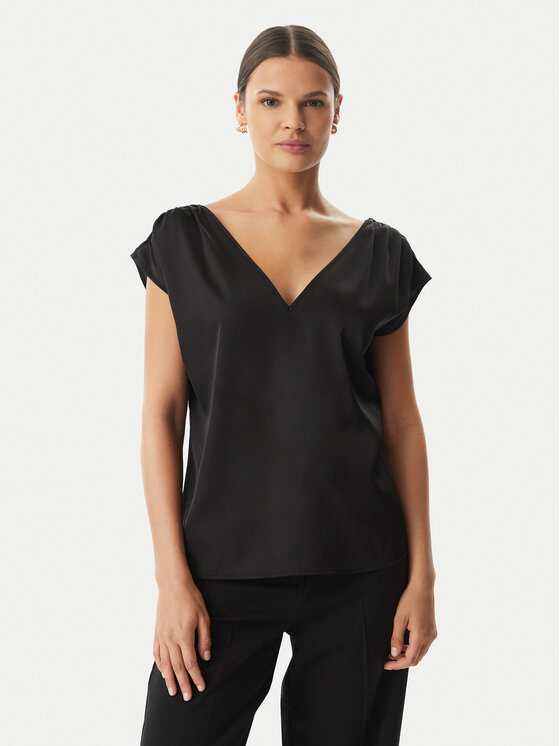 Rinascimento Rinascimento Блузка CFC0020252002 Чорний Regular Fit