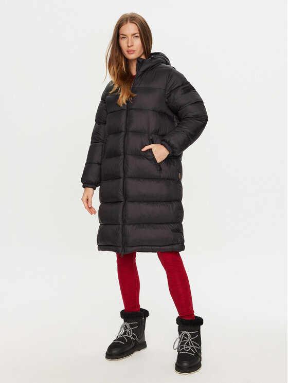 Napapijri Napapijri Žieminė striukė A-Box Logo NP0A4HZ3 Juoda Regular Fit