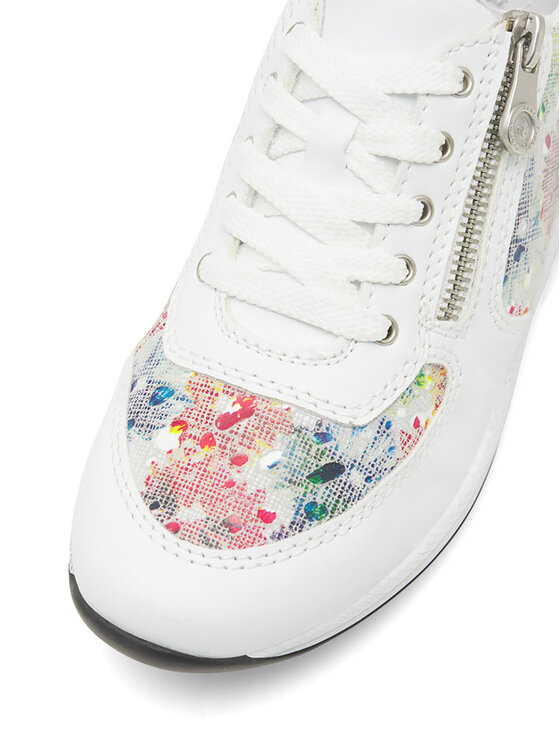 Rieker Rieker Halbschuhe N1112-90 Weiß