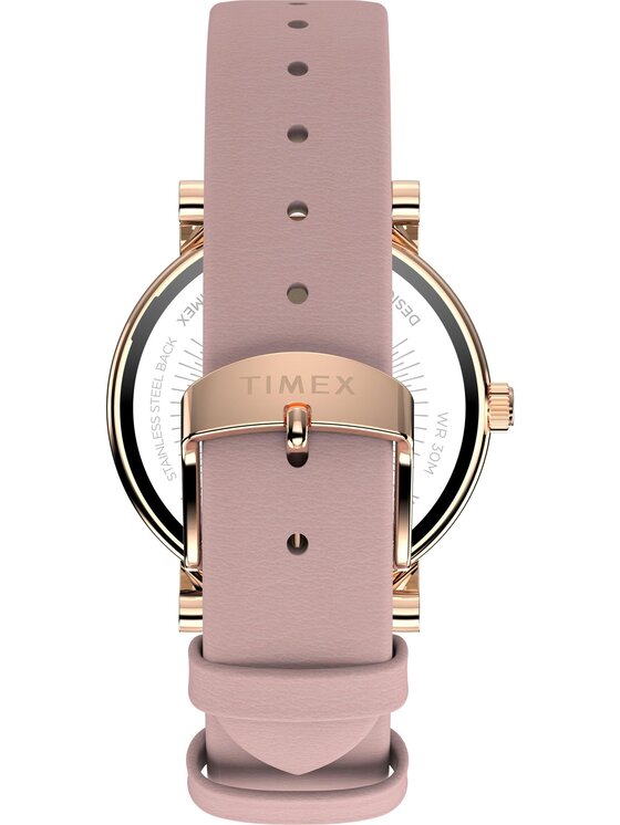 Timex Timex Zegarek TW2U05200 Różowy