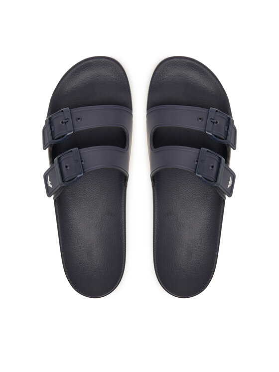 Emporio Armani Emporio Armani Klapki EX000043 AF22190 MB480 Granatowy