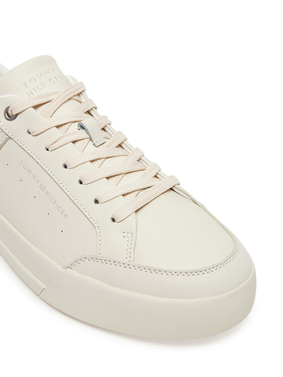 Tommy Hilfiger Tommy Hilfiger Tenisice Court Mix Lnubuck FM0FM05410 Bež