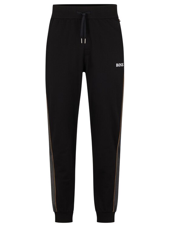 BOSS Boss Spodnji del trenirke 50491283 Črna Regular Fit