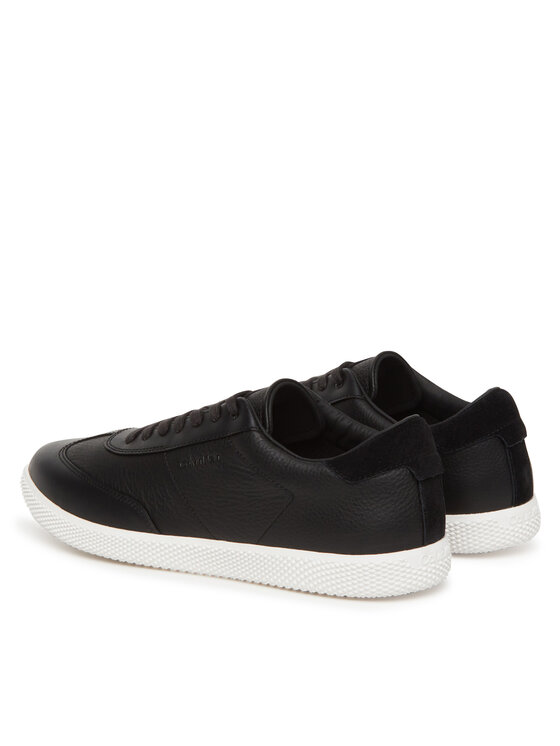 Calvin Klein Calvin Klein Sneakers Low Top Lace Up Tmbl Lth HM0HM01803 Negru