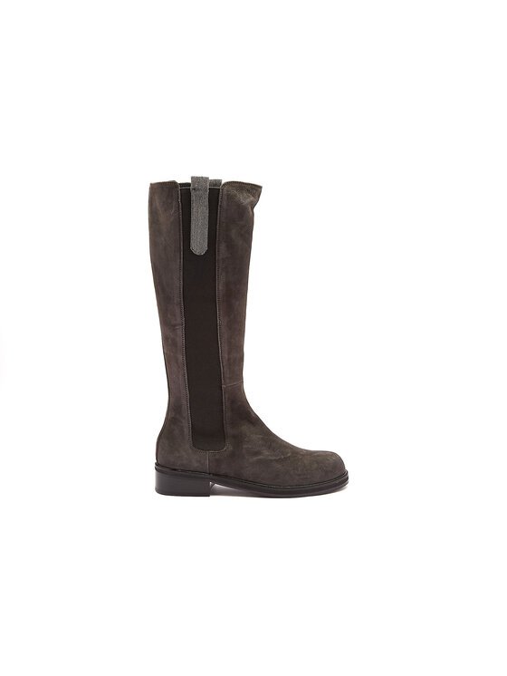 APIA APIA Oficerki Tallinn Dark Grey Szary