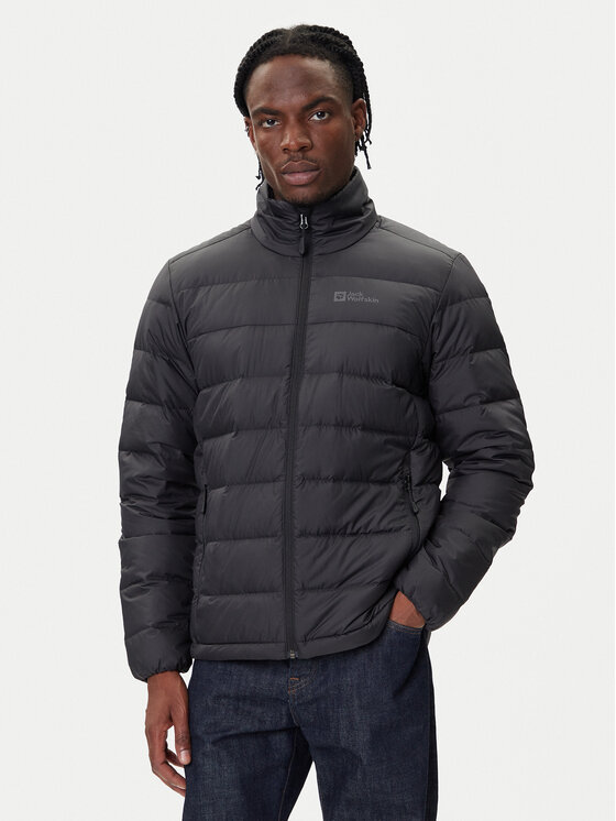 Jack Wolfskin Jack Wolfskin Vatovaná bunda Ather Down 1207681 Černá Regular Fit