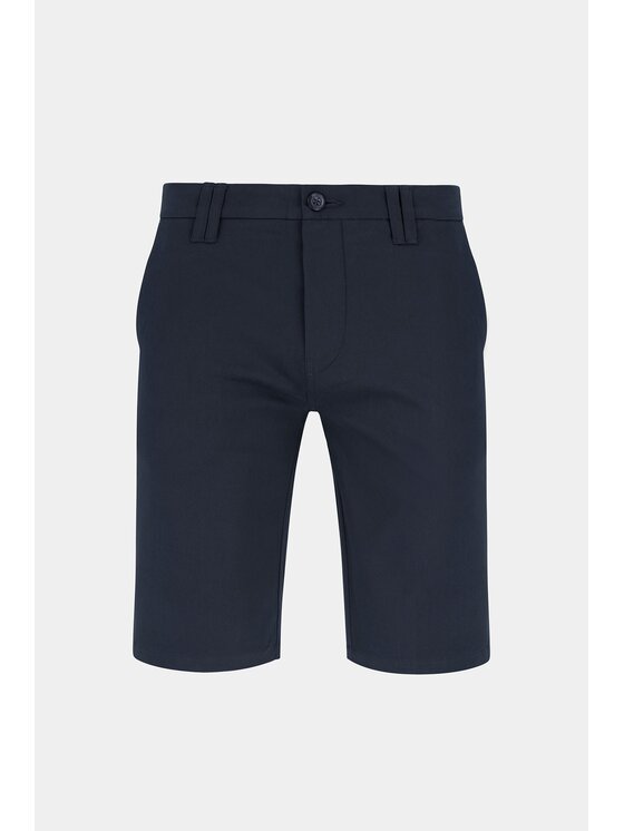 Pako Lorente Pako Lorente Szorty materiałowe P21SF-WS-001 Granatowy Regular Fit