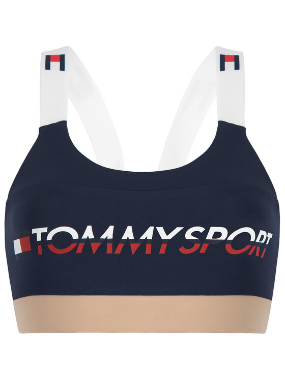 Tommy Sport Tommy Sport Podprsenkový top S10S100199 Tmavomodrá