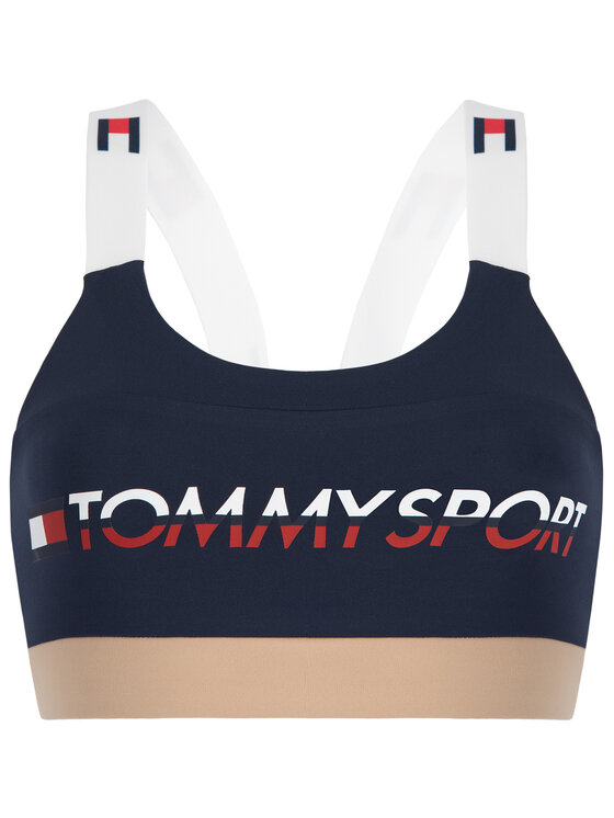 Tommy Sport Tommy Sport Сутиен-топ S10S100199 Тъмносин